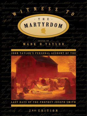 cover image of Witness to the Martyrdom